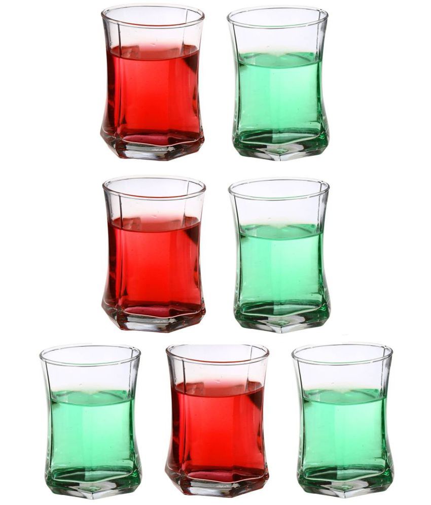     			Somil Water/Juice  Glasses Set,  280 ML - (Pack Of 7)