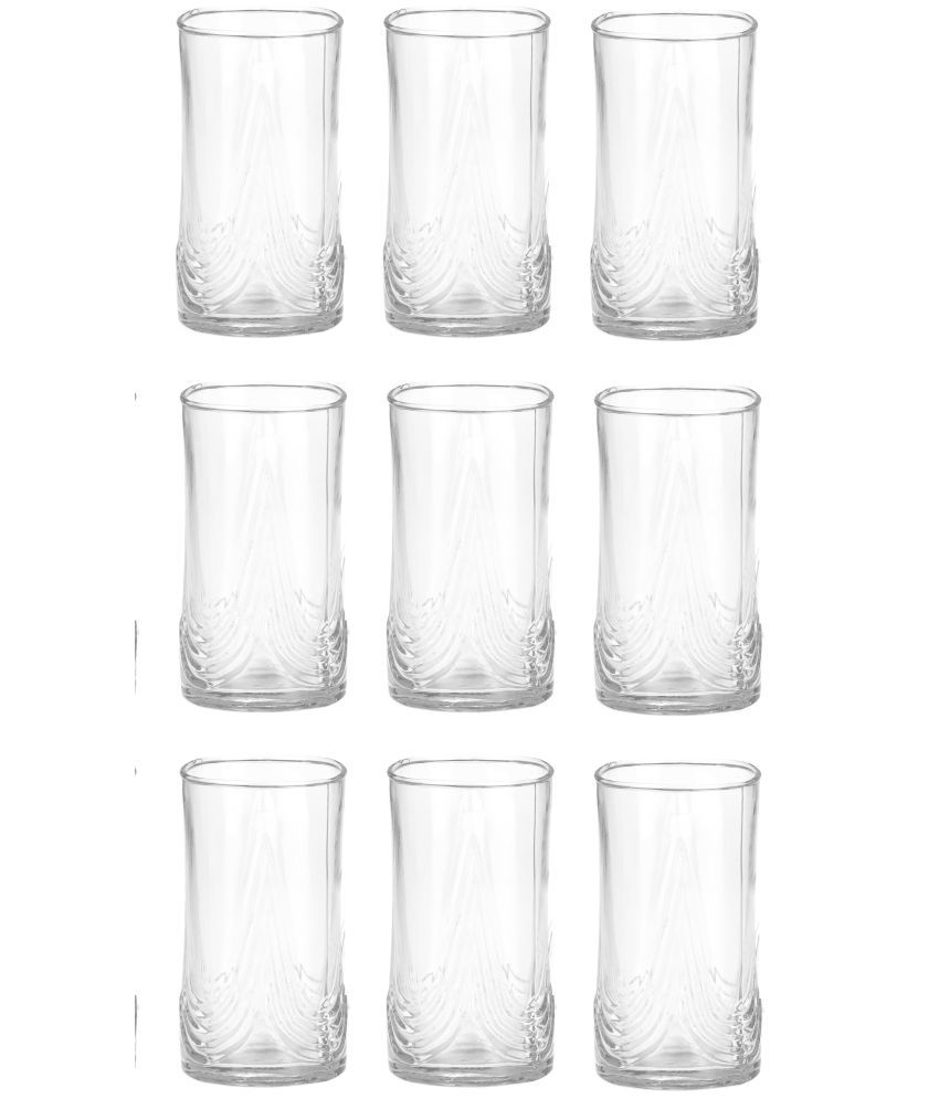     			Somil Water/Juice  Glasses Set,  300 ML - (Pack Of 9)