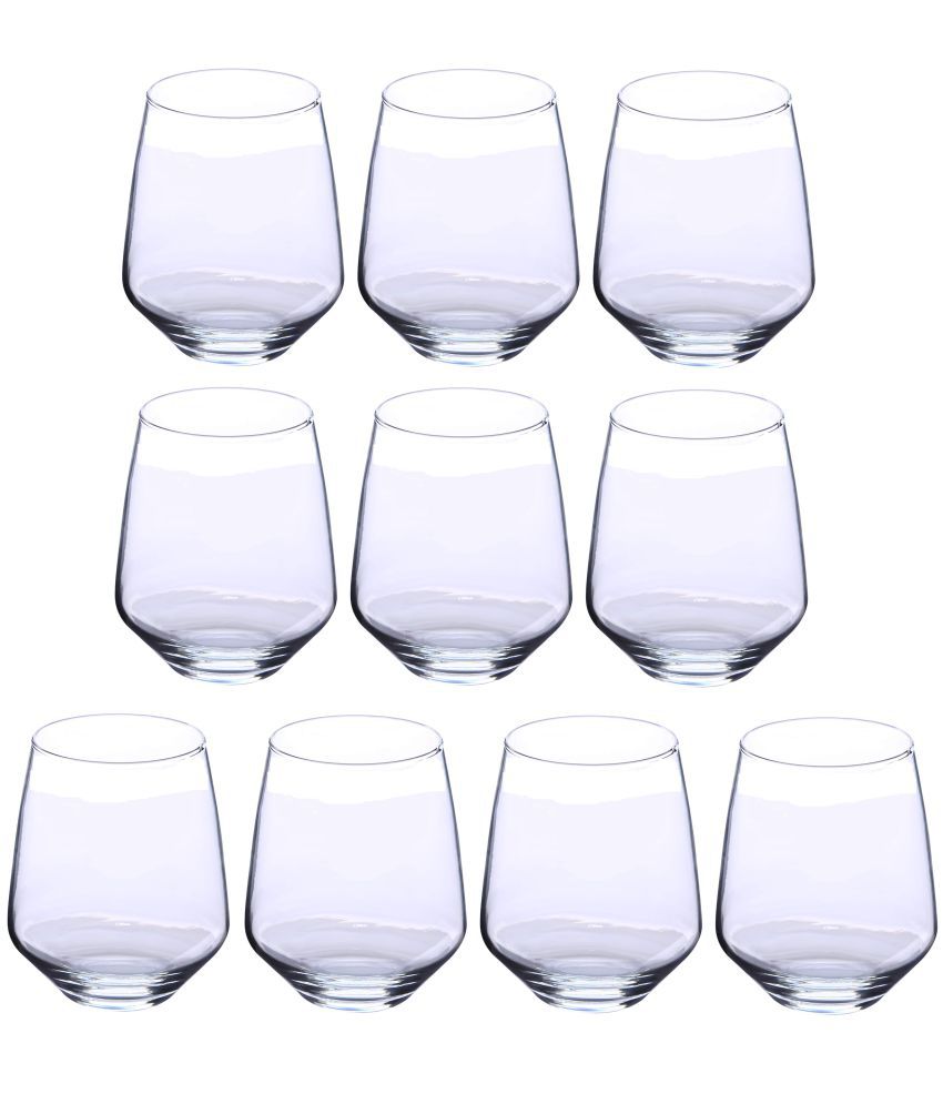     			Somil Water/Juice  Glasses Set,  350 ML - (Pack Of 10)