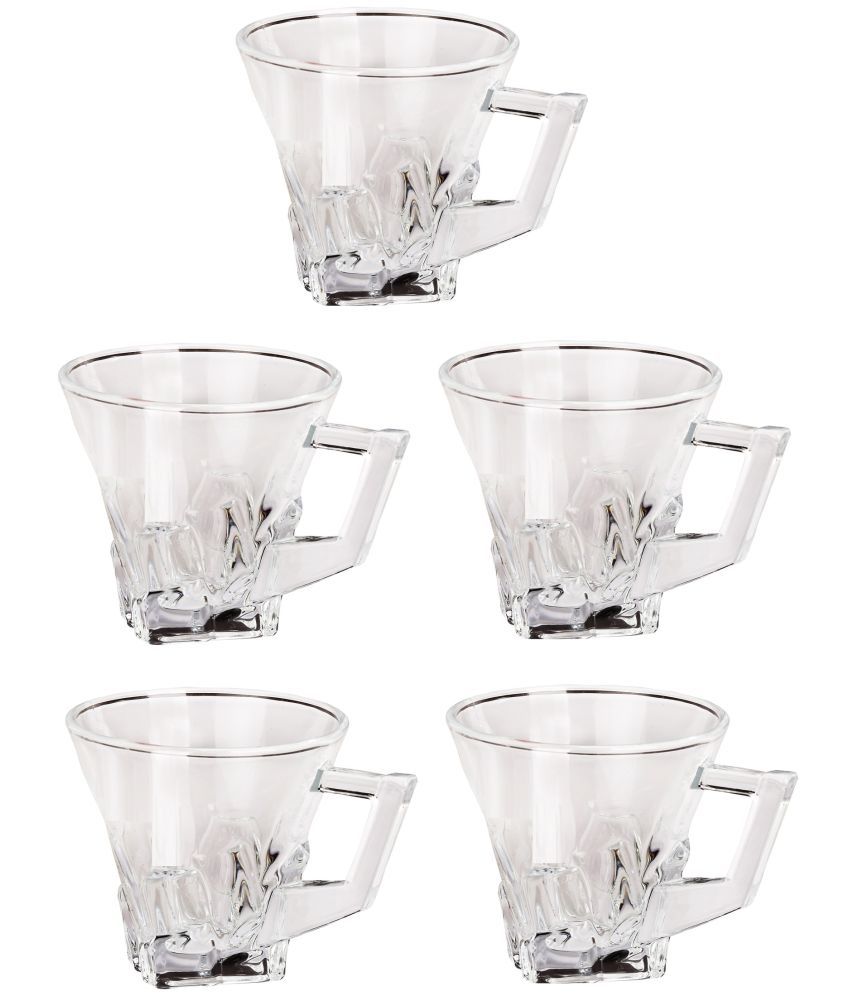     			AFAST Glass Serving Coffee And Double Walled Tea Cup 5 Pcs 130 ml