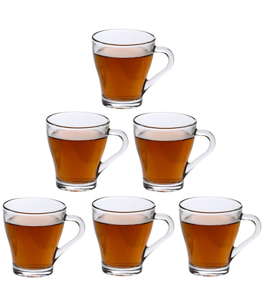     			AFAST Glass Serving Coffee And Double Walled Tea Cup 6 Pcs 200 ml