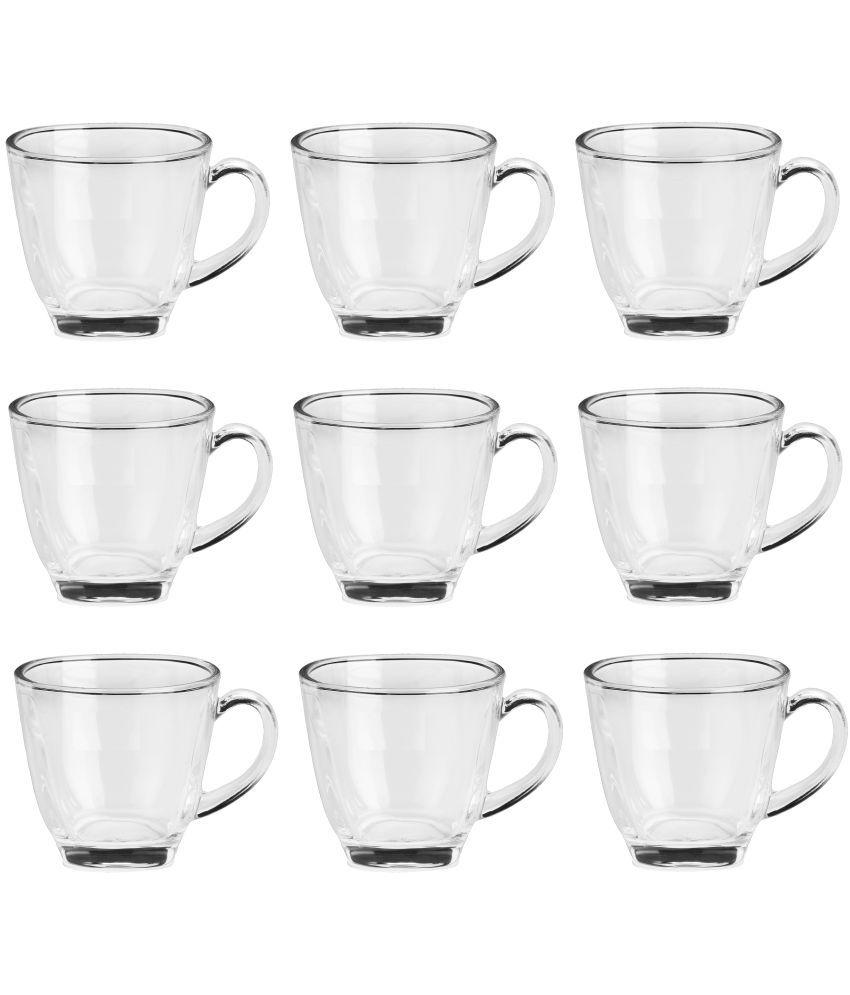     			AFAST Glass Serving Coffee And Double Walled Tea Cup 9 Pcs 180 ml