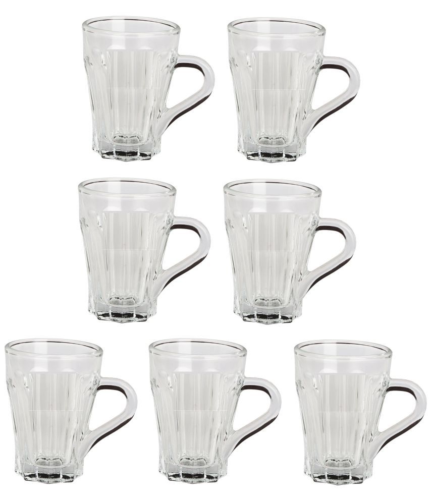     			AFAST Glass Serving Coffee And Double Walled Tea Cup 7 Pcs 100 ml