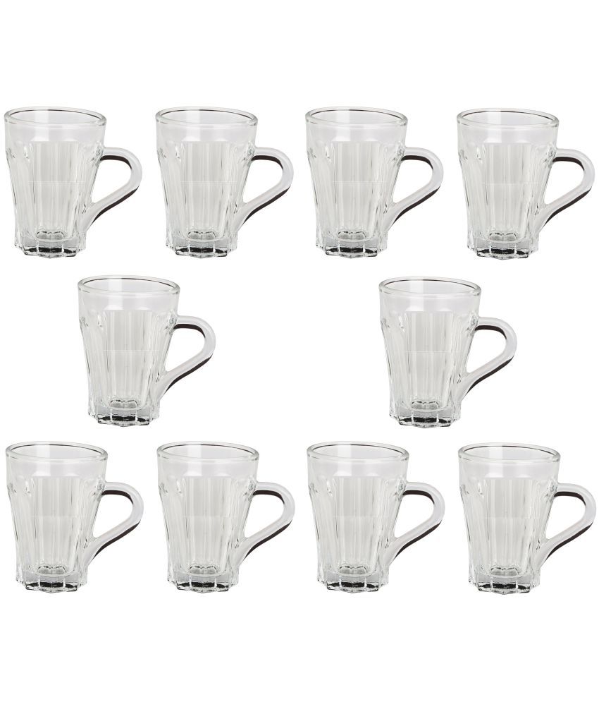     			AFAST Glass Serving Coffee And Double Walled Tea Cup 10 Pcs 100 ml