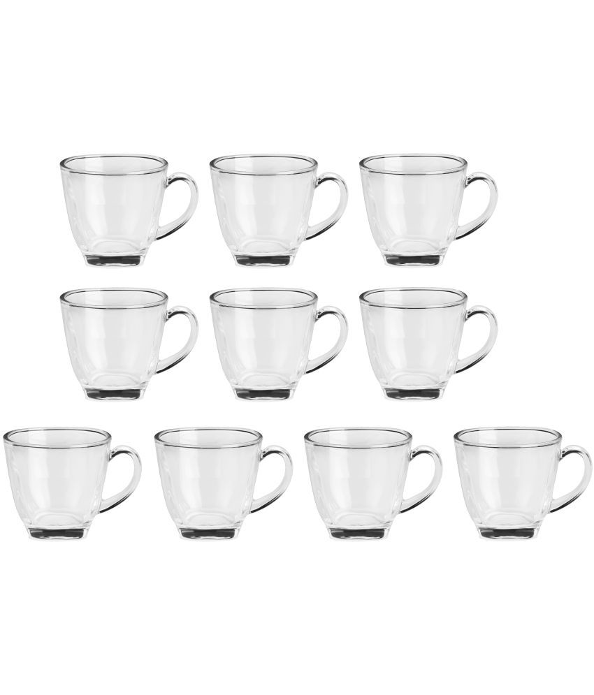     			AFAST Glass Serving Coffee And Double Walled Tea Cup 10 Pcs 180 ml