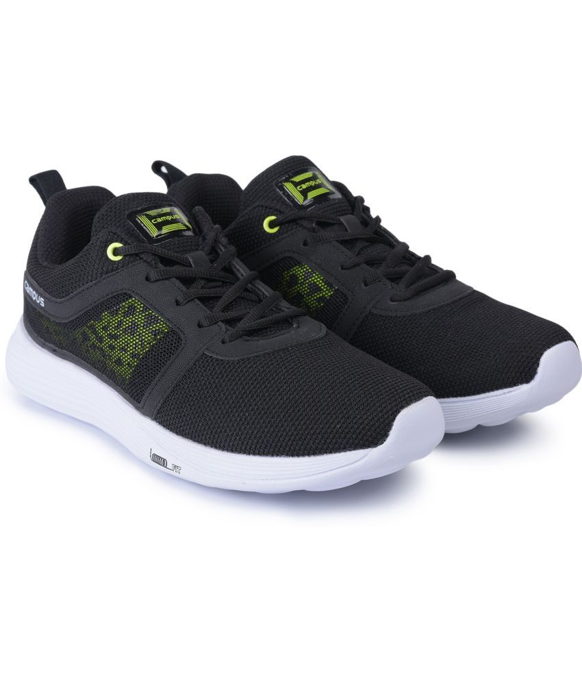     			Campus IGNITE PRO Black Running Shoes