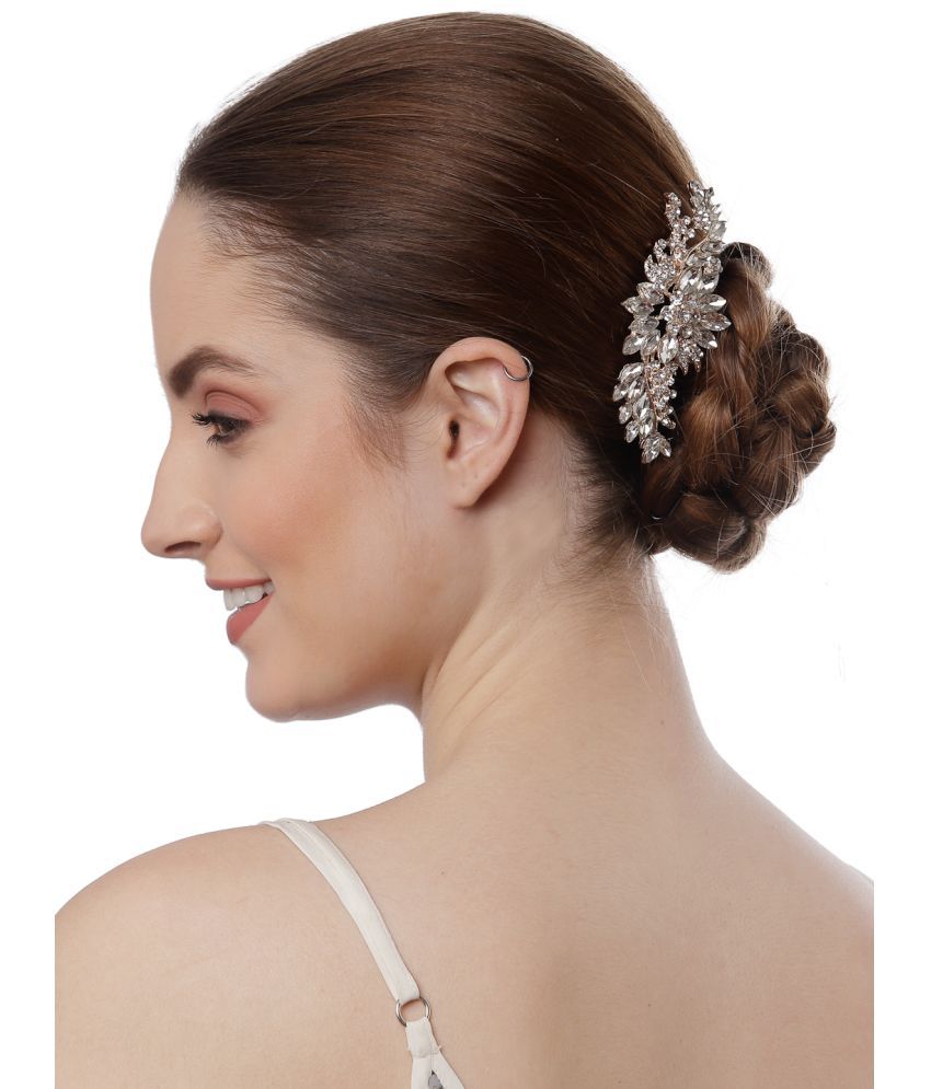 Vogue Hair Accessories Hair Clip Beautiful Fancy Side Clip Hair Juda Pin  Partywear For Women And Girls Hair Accessory Set: Buy Online at Low Price  in India - Snapdeal