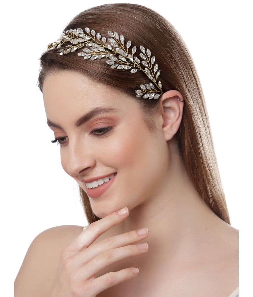 Lady Band Hair Accessories Prices And Promotions Fashion Accessories Dec  2022 Shopee Malaysia | Women Gilding Bowknot Headband Girls Makeup Hairband  Daily Wear Hair Decors 
