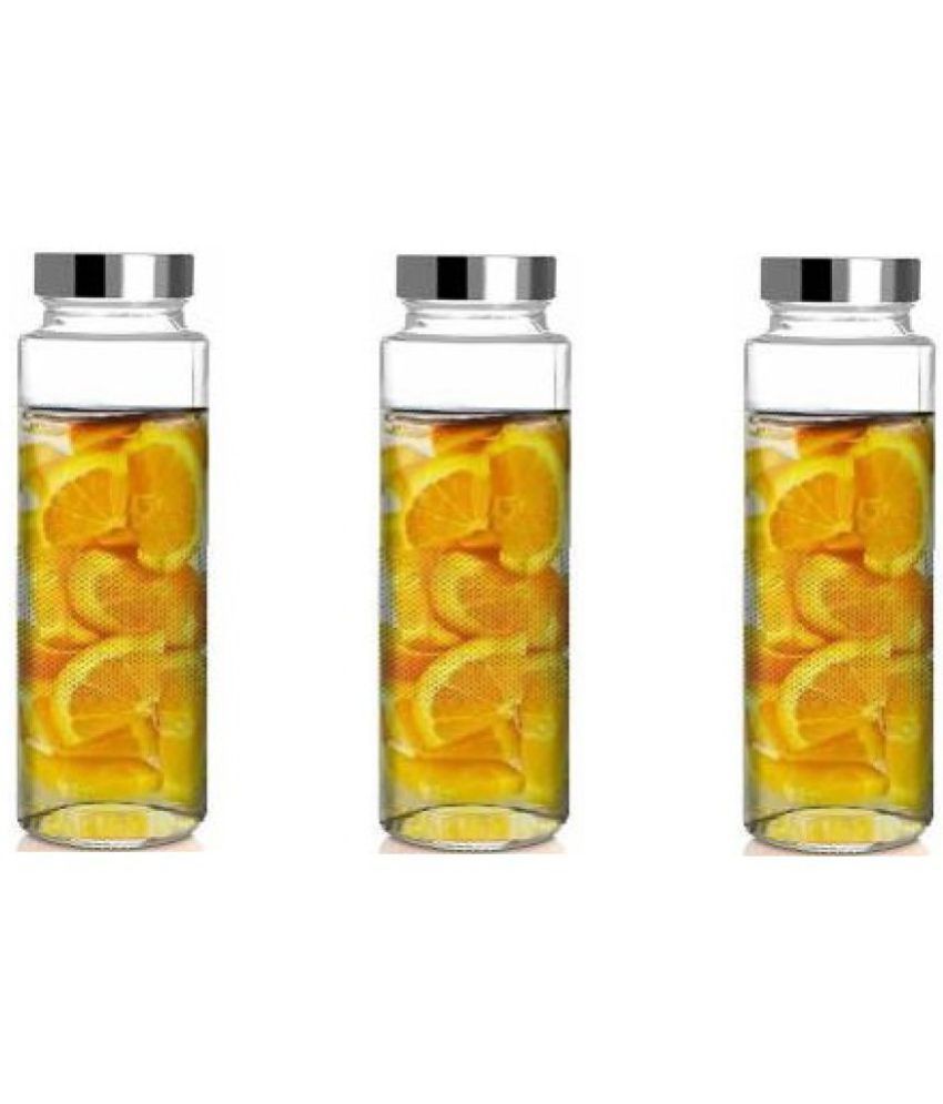     			AFAST Multi Storage Glass Spice Container Set of 3 750 mL