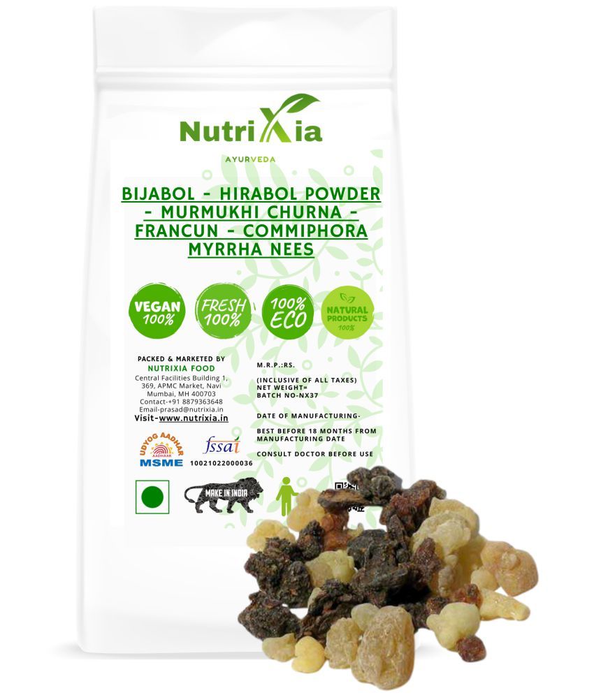     			Nutrixia Food Bijabol Powder churna - Hirabol Powder- Murmukhi Powder 100 gm