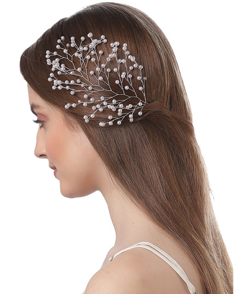 Vogue Hair Accessories Trendy Fancy Pearl Hair Clip: Buy Online at Low  Price in India - Snapdeal