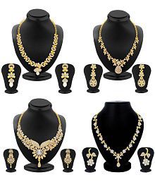 discount 87% WOMEN FASHION Accessories Costume jewellery set Golden Size S Silver/Golden S NoName costume jewellery set 