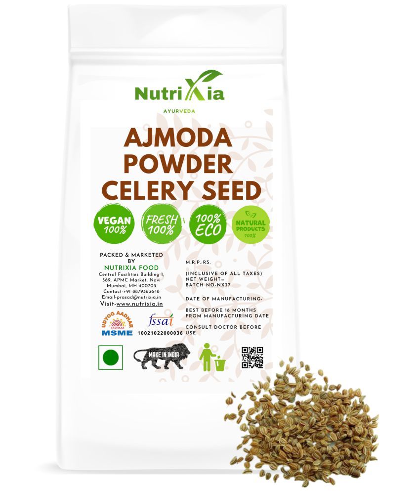     			Nutrixia Food Ajmoda Powder-Ajmod Beej - Celery Seeds - Tukhme Karafs Powder 480 gm