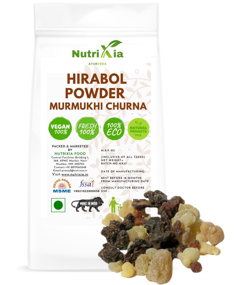     			Nutrixia Food  Hirabol Powder - Murmukhi Churna- Mur Makki - Commiphora Myrrha Nees Powder 250 gm