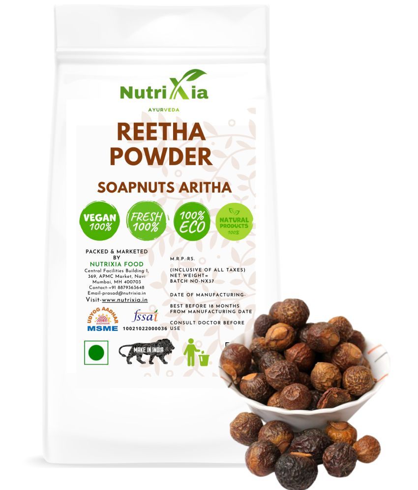     			Nutrixia Food Reetha powder Soapnuts Aritha Powder 480 gm