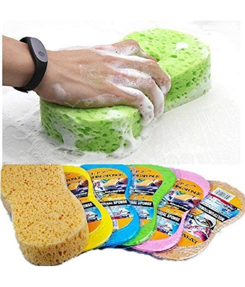 INGENS  Super Absorbent Multipurpose Cellulose Sponge for Washing Cars, Walls, Windows & Other places