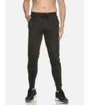 Dollar Black Cotton Solid Joggers Single