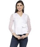 Style Quotient - White Polyester Women's Peplum Top ( Pack of 1 )