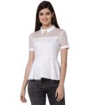 Style Quotient - White Viscose Women's A-Line Top