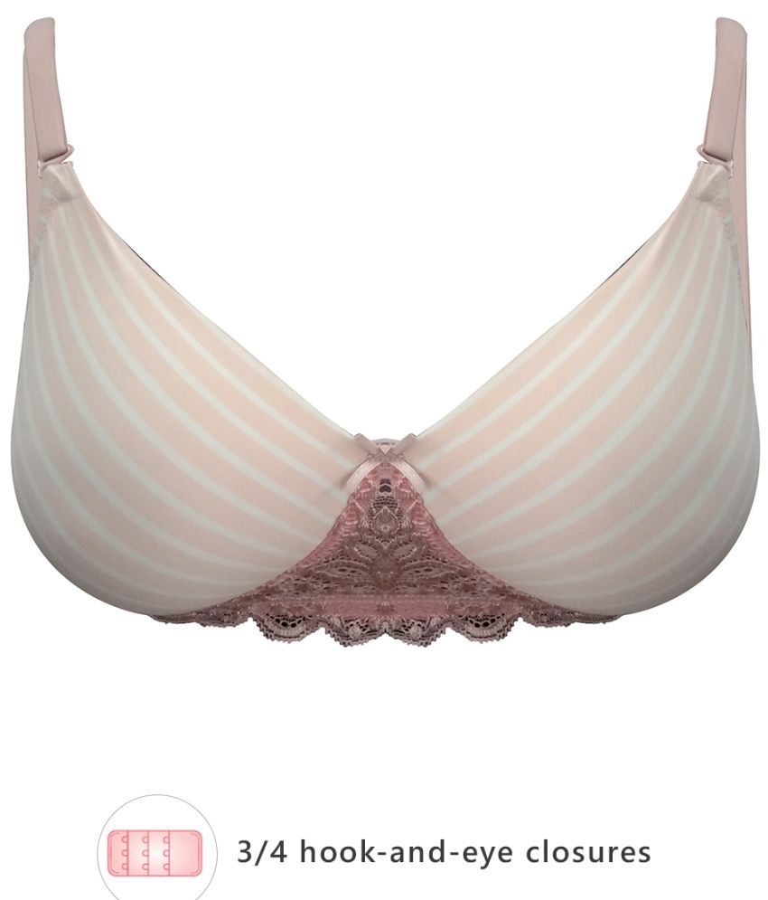     			Clovia Polyamide T-Shirt Bra - Pink Single