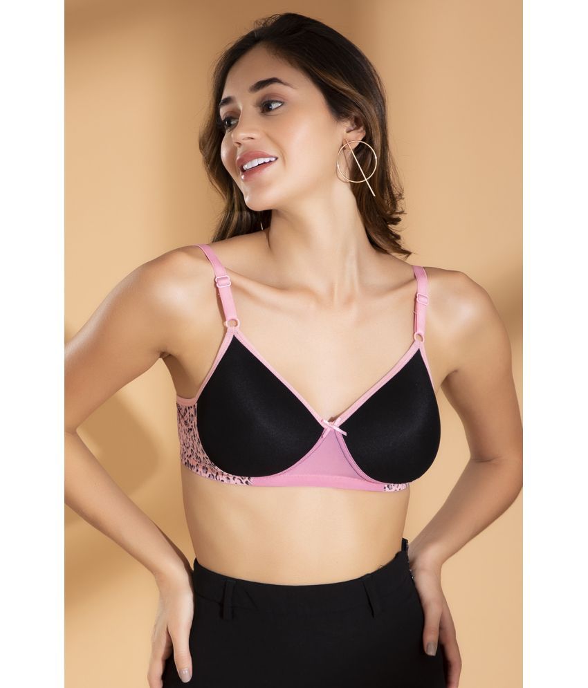     			Clovia Polyamide Women's T-Shirt Bra ( Black )