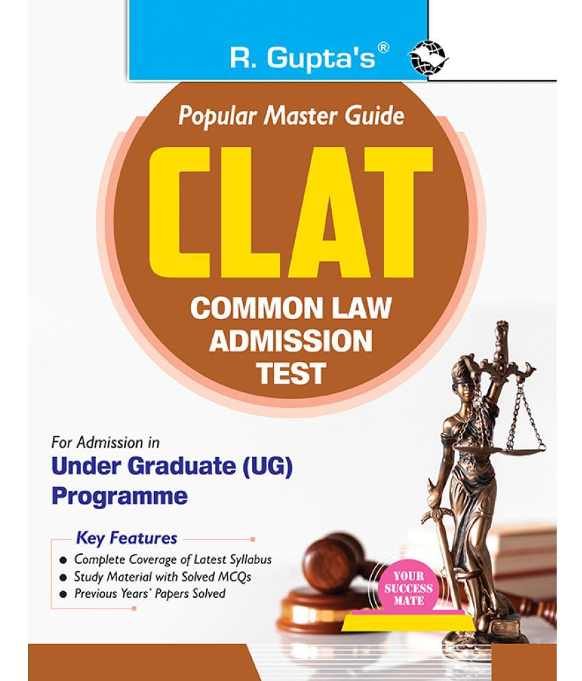     			CLAT : Common Law Admission Test Guide (For Under Graduate Programme)