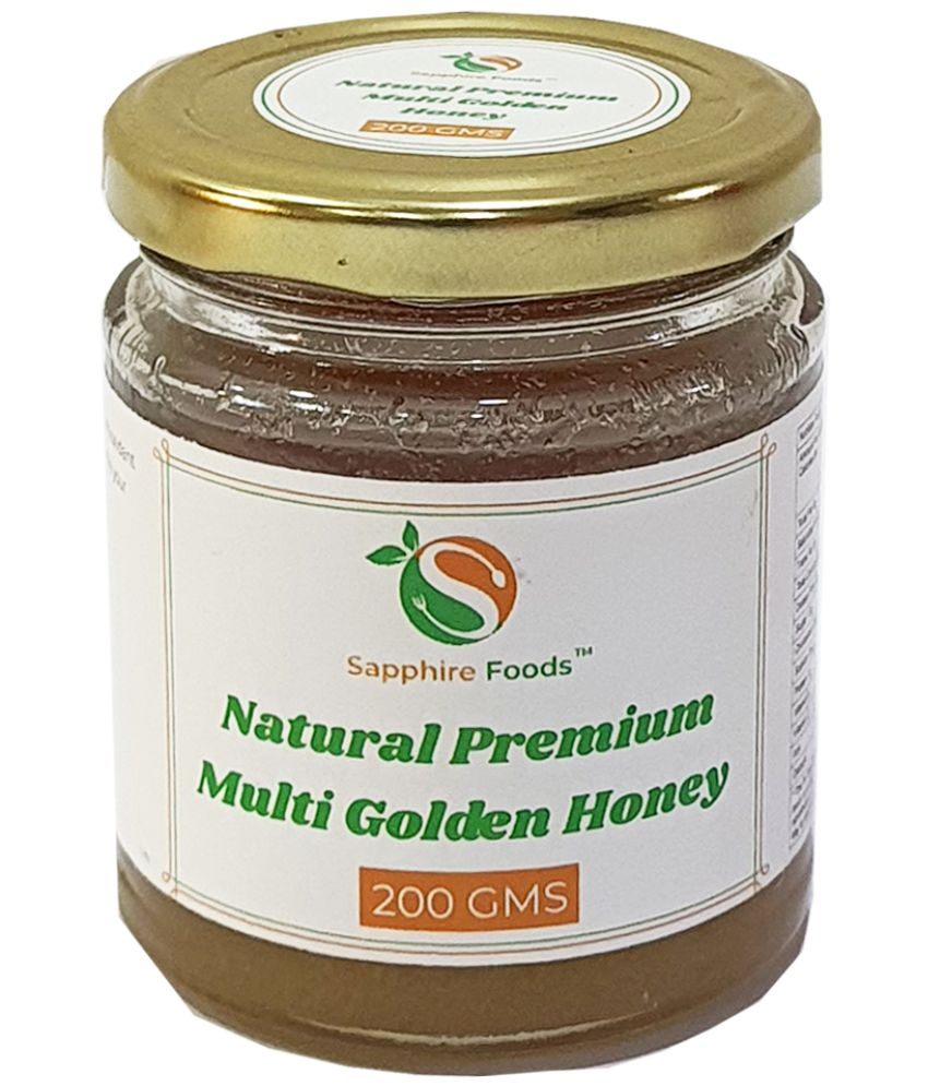 Sapphire Foods Natural Premium Honey Multi Golden 200 g Buy Sapphire