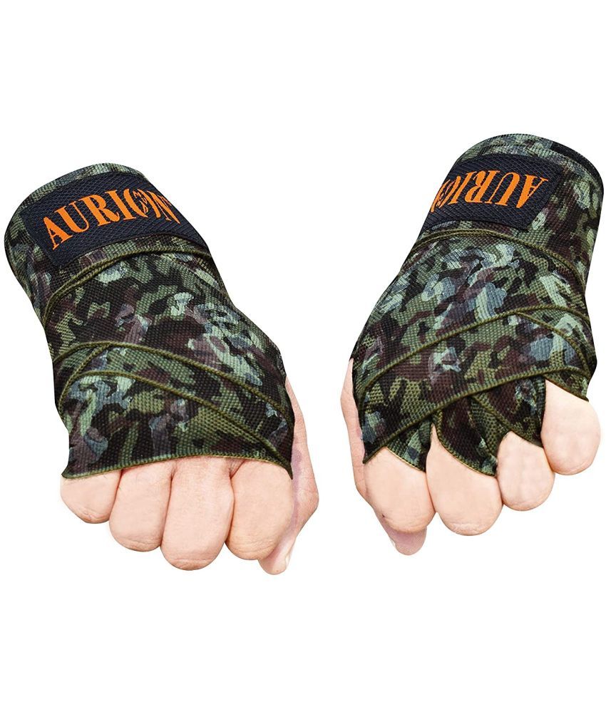     			Aurion Boxing Hand Wraps Camo Green 108 Inches