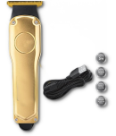 PSK Professional Rechargeable Hair Trimmer 5W 4000 mAh  Runtime: 90 min Trimmer for Men (Gold)