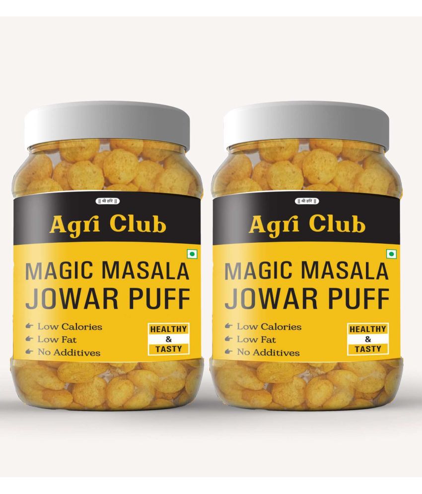    			AGRI CLUB Masala Puffed Snacks 200 g Pack of 2