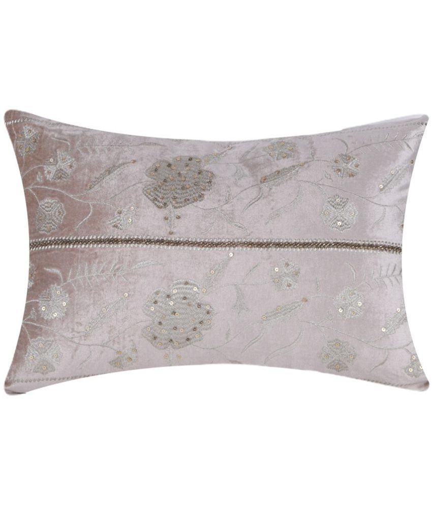     			NUEVOSGHAR Single Velvet Cushion Covers 30X50 cm (12X20)