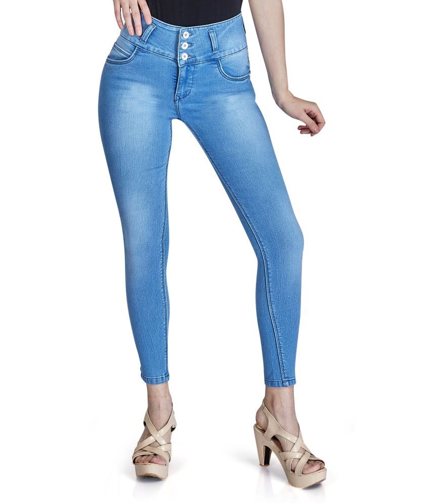     			Rea-lize Cotton Lycra Jeans - Blue