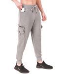 Uzarus - Grey Melange 100% Cotton Men's Trackpants ( Pack of 1 )