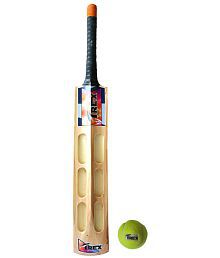 Trex Bolt Designer Scoop Poplar Willow Free Tennis Ball Cricket Bat Cricket Kit