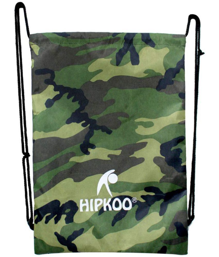     			Hipkoo Sports 10 Ltrs Green Drawstring Bag