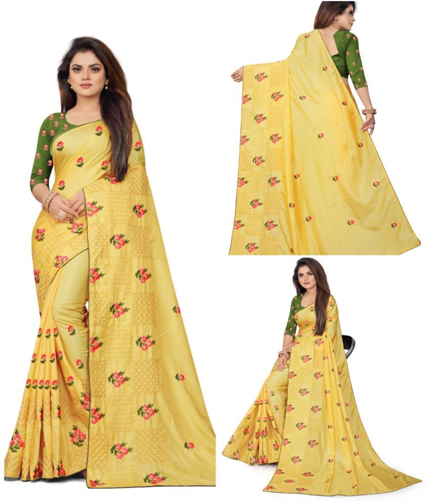 yellow saree for sister