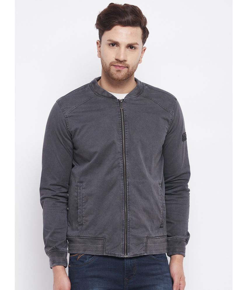     			Duke Grey Quilted & Bomber Jacket