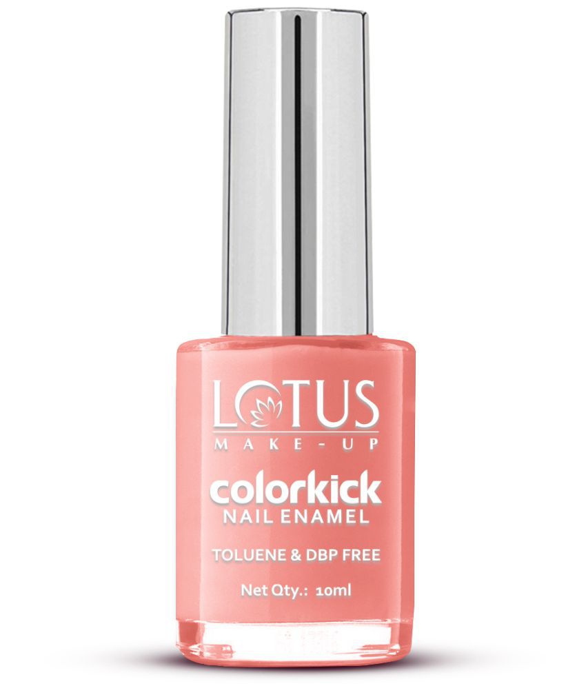     			Lotus Make, Up Colorkick Nail Enamel, Cozy Mulberry 94, Chip Resistant, Glossy Finish, 10ml