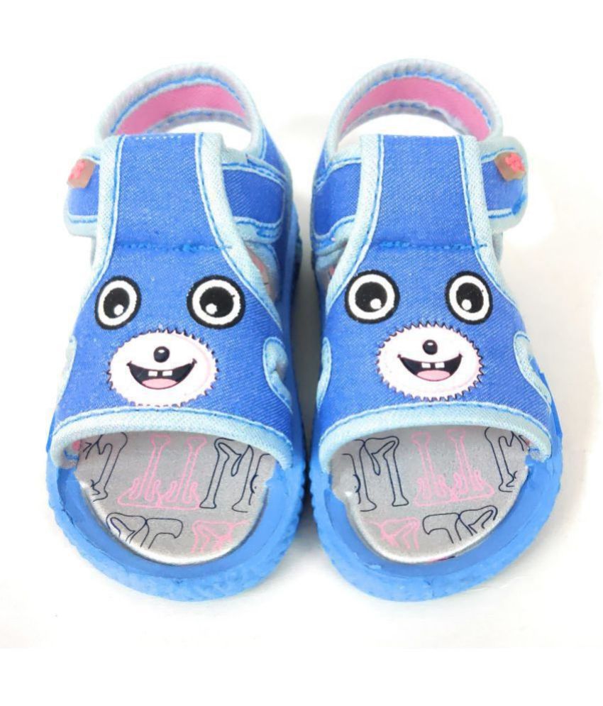     			Coolz Kids Chu-Chu Sound Musical First Walking Sandals Baby-5 for Baby Boys and Baby Girls Age 1-2.5 Years