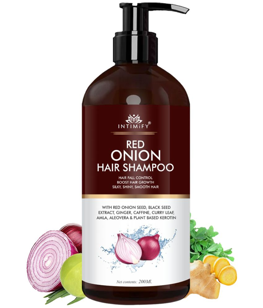     			Intimify Onion Hair Shampoo to Reduce Hair Loss, Dandruff, Silky & Shiny Hair Shampoo 200 mL