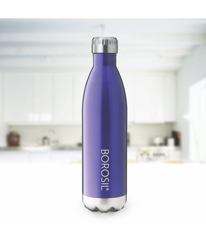 Borosil Bolt Steel Flask - 1000 ml