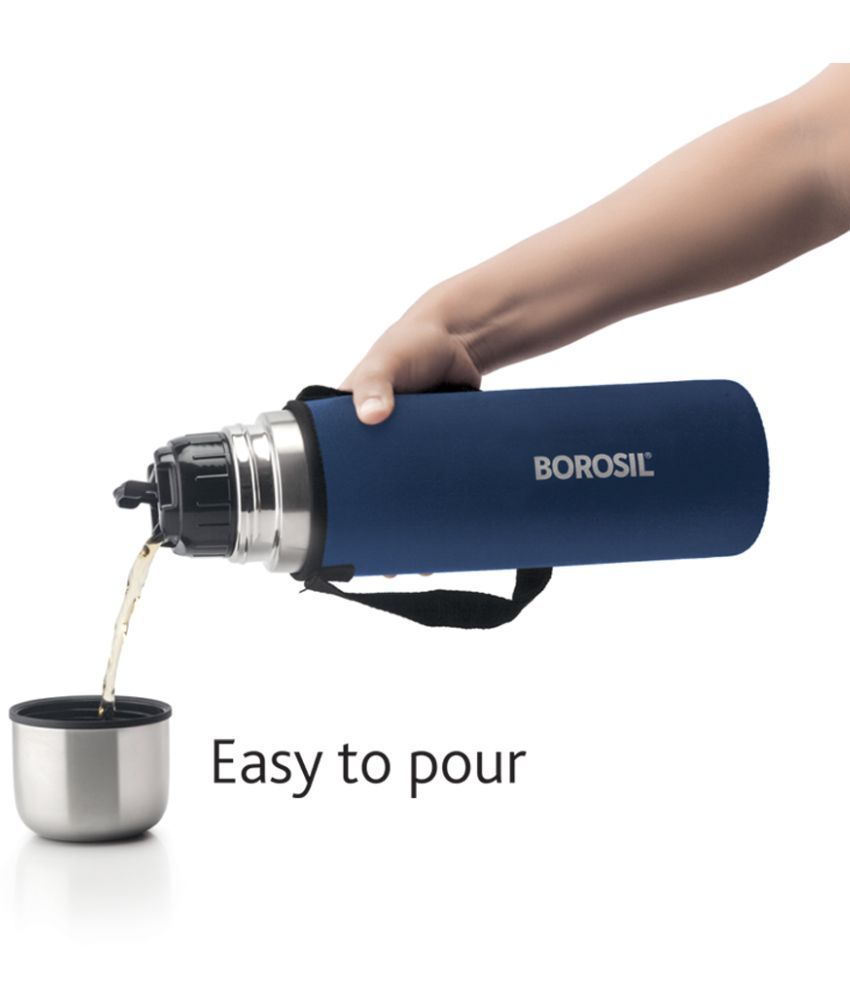 Borosil Thermo Steel Flask 1000 Ml Buy Online At Best Price In India Snapdeal