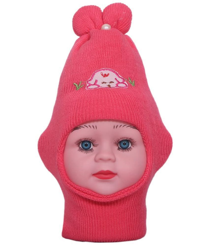 teksten troosten Spelen met Gouravsumana Baby Girl's Winter Soft Woolen Monkey Cap Pack Of 1: Buy Online  at Low Price in India - Snapdeal