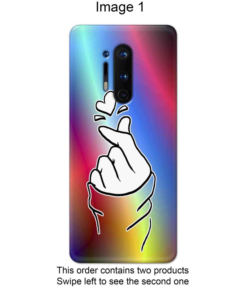     			Tweakymod 3D Back Covers For OnePlus 8 Pro Pack of 2