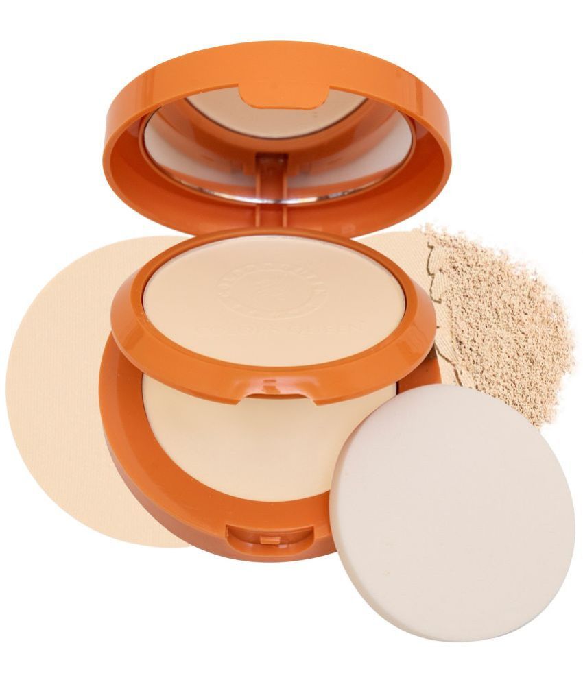     			Colors Queen Sun Expert Bronze Touch Pressed Powder Compact Tan 20 g