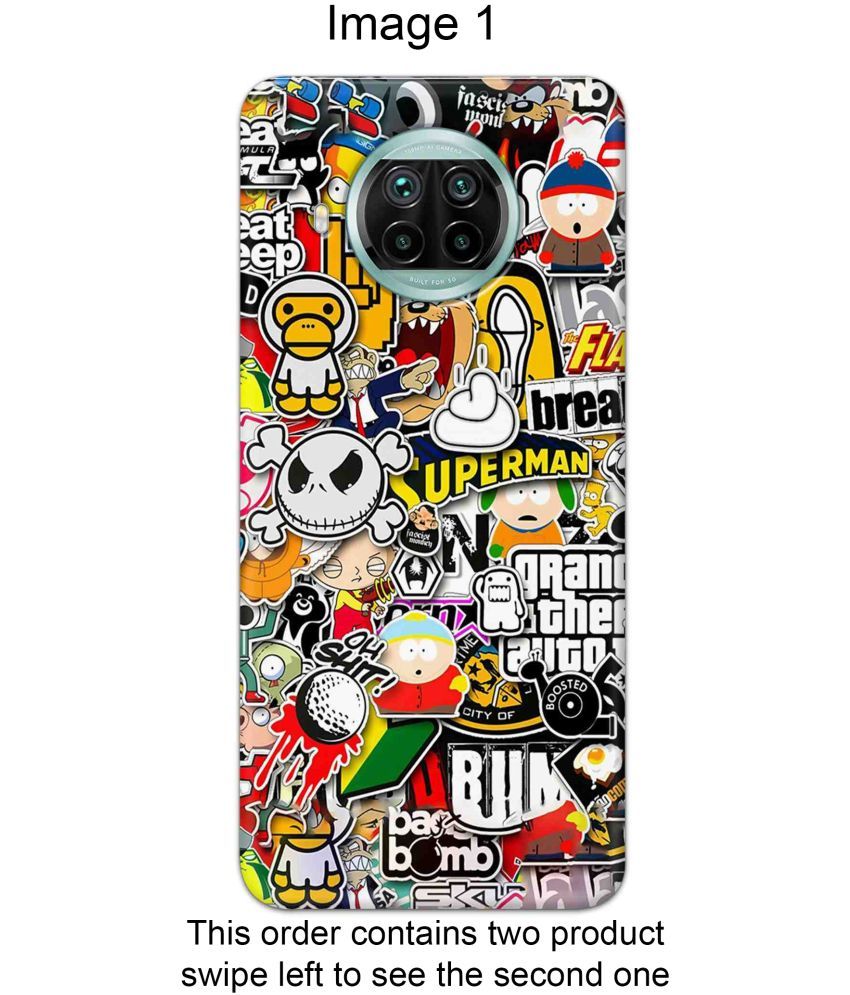     			Tweakymod 3D Back Covers For Mi 10i 5G Pack of 2