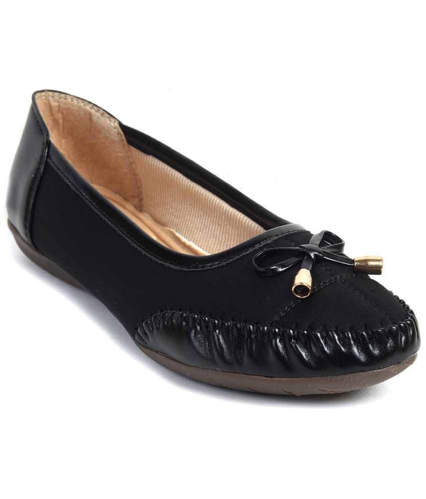     			Ajanta Black Casual Shoes