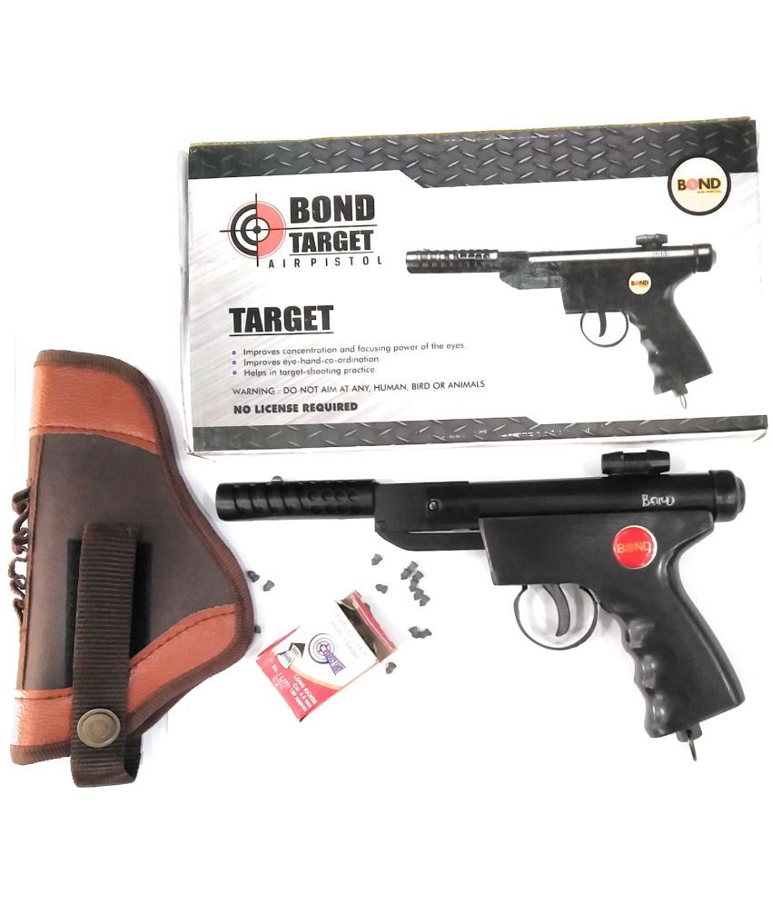 BOND TARGET (BLACK) AIR PISTOL AIR GUN Buy BOND TARGET (BLACK) AIR