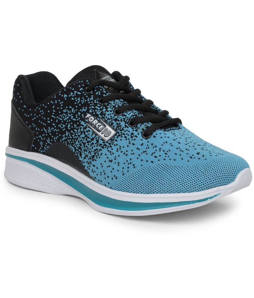     			FORCE 10 By Liberty Black Running Shoes