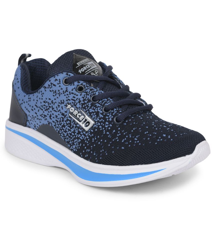     			FORCE 10 By Liberty Navy Running Shoes